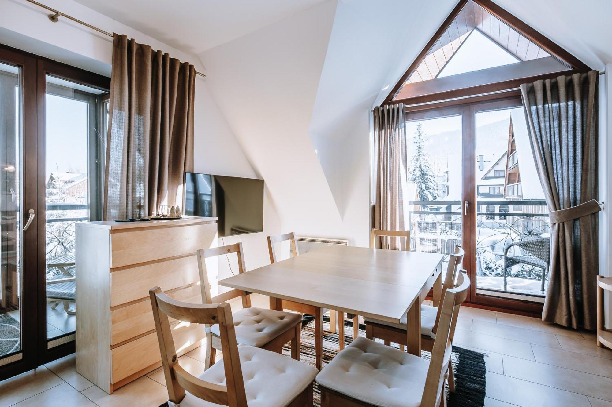 Szafir Apartamenty Mozaika Centrum Piec Kominkowy Zakopane Exterior foto